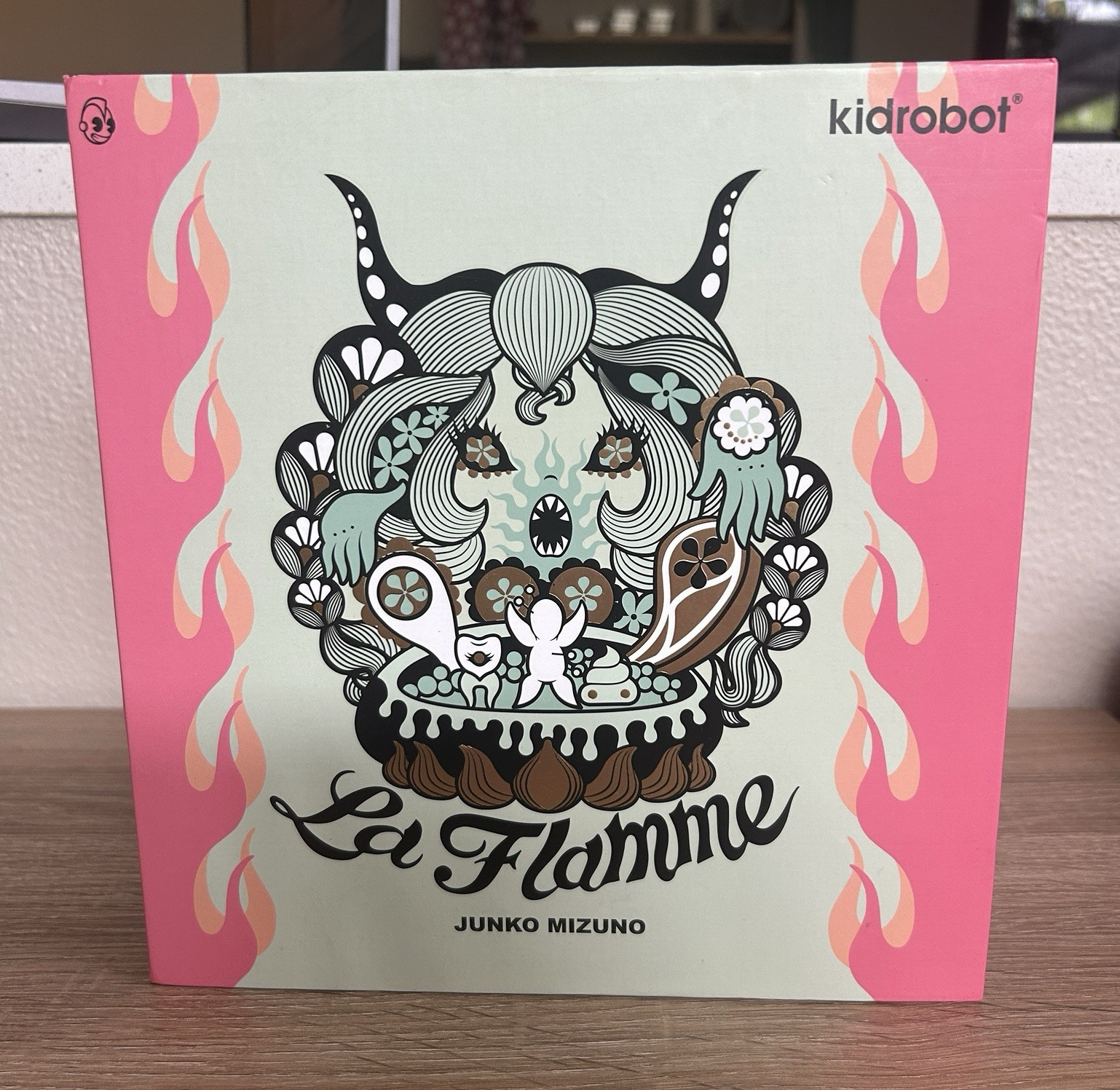 Kidrobot Dunny La Flamme Junko Mizuno Designer Art 8in Vinyl Figure