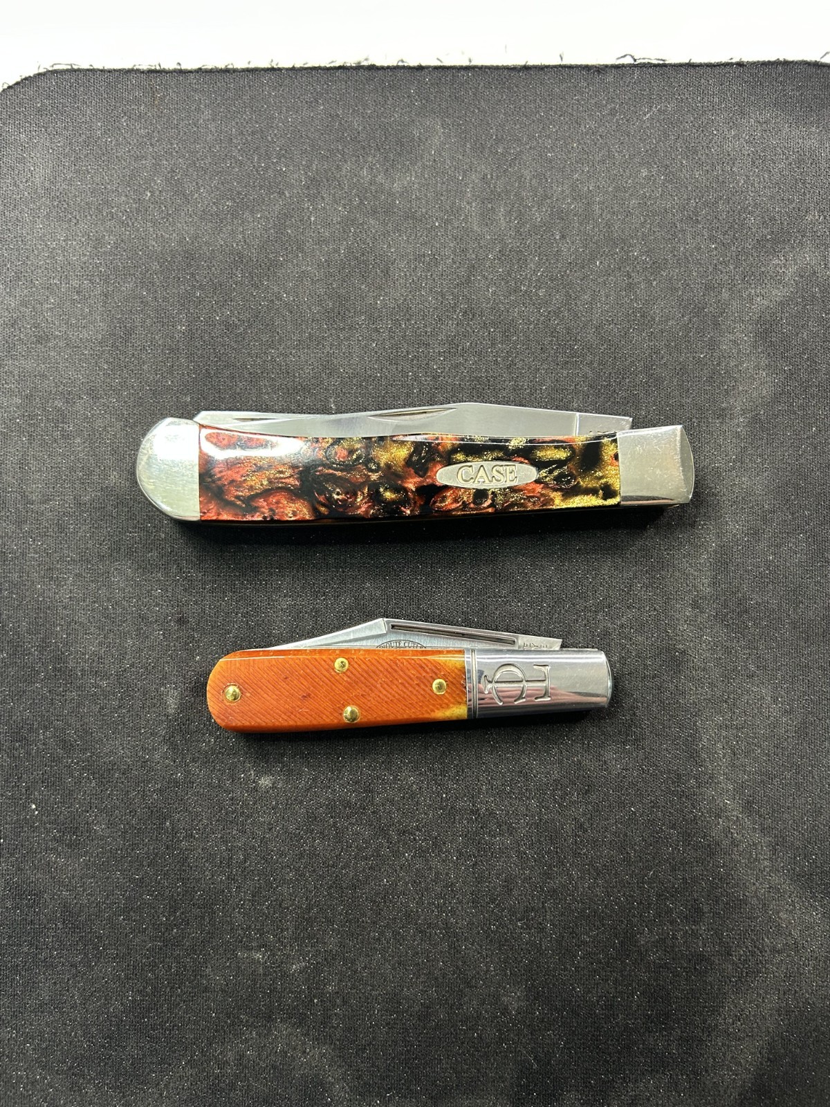 Great Eastern Cutlery #14 Tidioute Barlow and a Case Trapper 9254ss