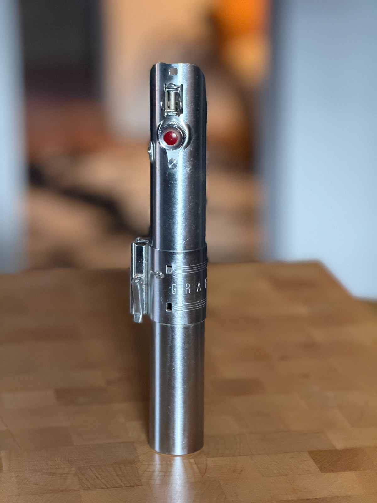 Graflex 3 Cell Flash Handle Star Wars Luke Skywalker Lightsaber - Red Button