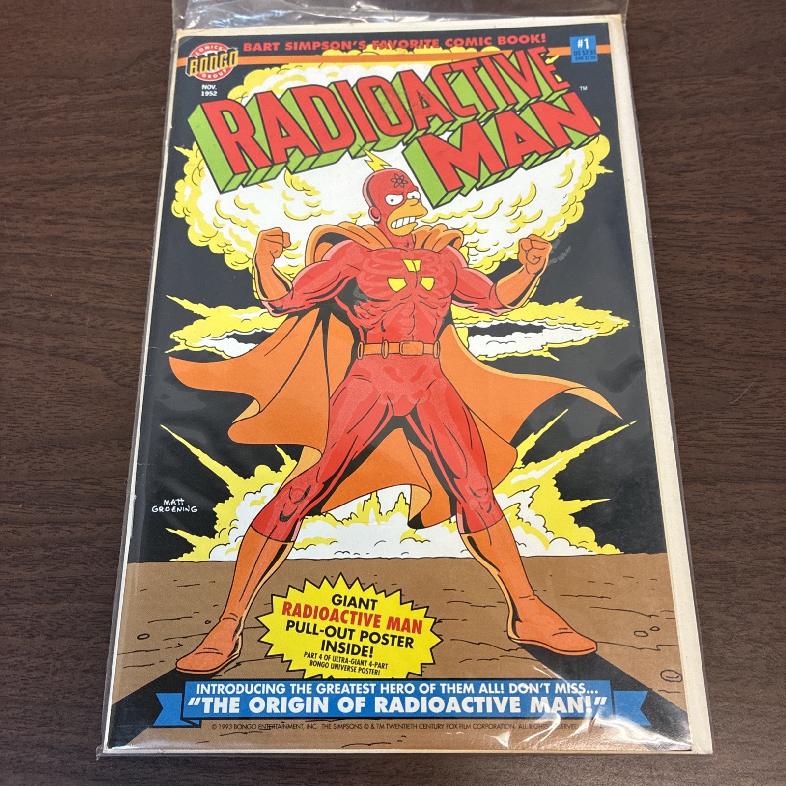 Radioactive Man #1 (Bongo Comics December 16 1993)