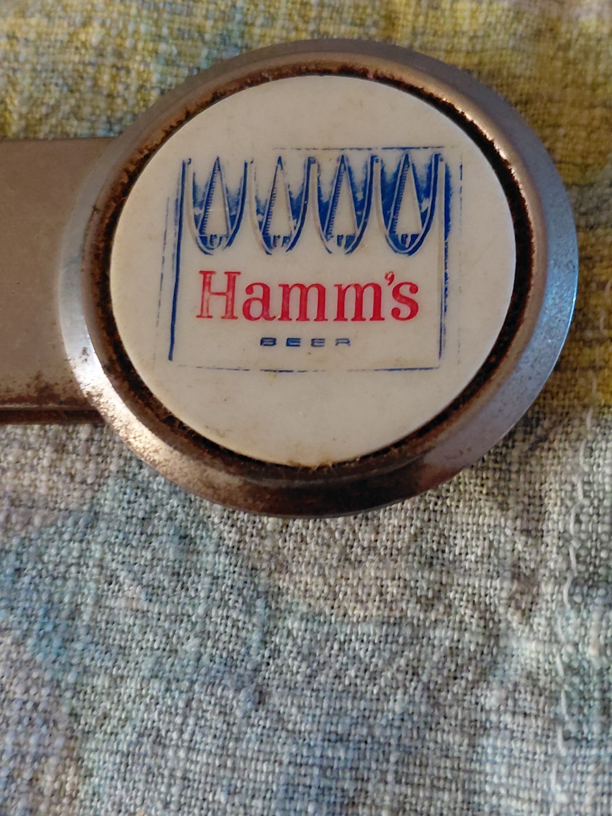 Hamm’s Beer Money Cip Hamm’s Bear.  Vintage