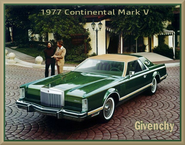 1977 Lincoln Continental MARK V Givenchy, Toolbox - Refrigerator Magnet, 42 MIL