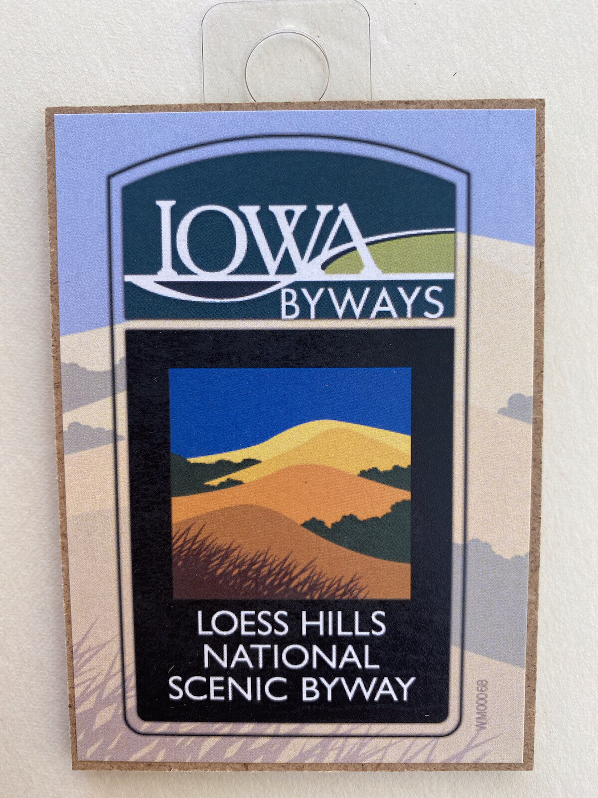 Iowa Loess Hills National Scenic Byway Souvenir Magnet, 2.5” X 3.5” Souvenir