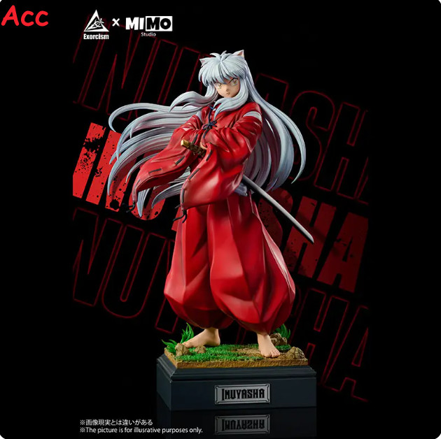 Inuyasha Kikyou Sesshoumaru 32cm Figure Statue Display Collection Ornament Gift