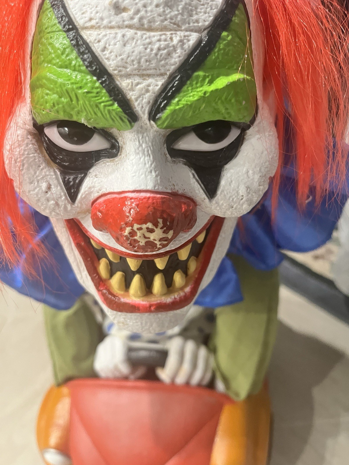 Spirit Halloween Mr. Toots w/ Box & Instruction Animatronic Car Clown See Video