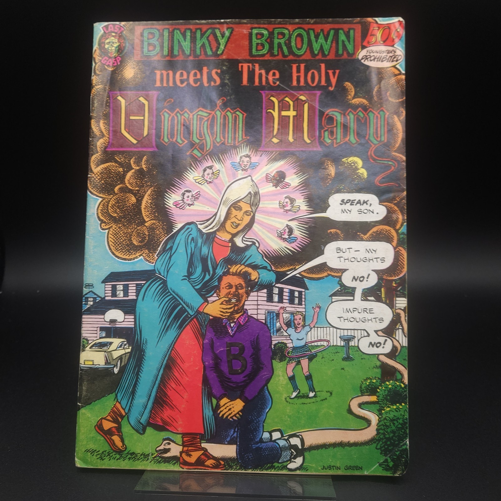 Binky Brown Meets The Holy Virgin Mary by Justin Green, published by Last Gasp