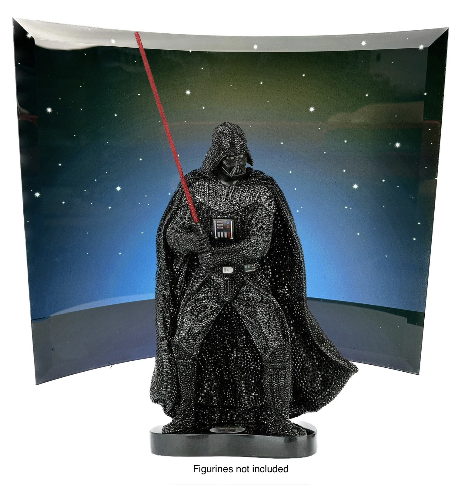 Swarovski myriad darth vader star wars  superman  disney crystal Display
