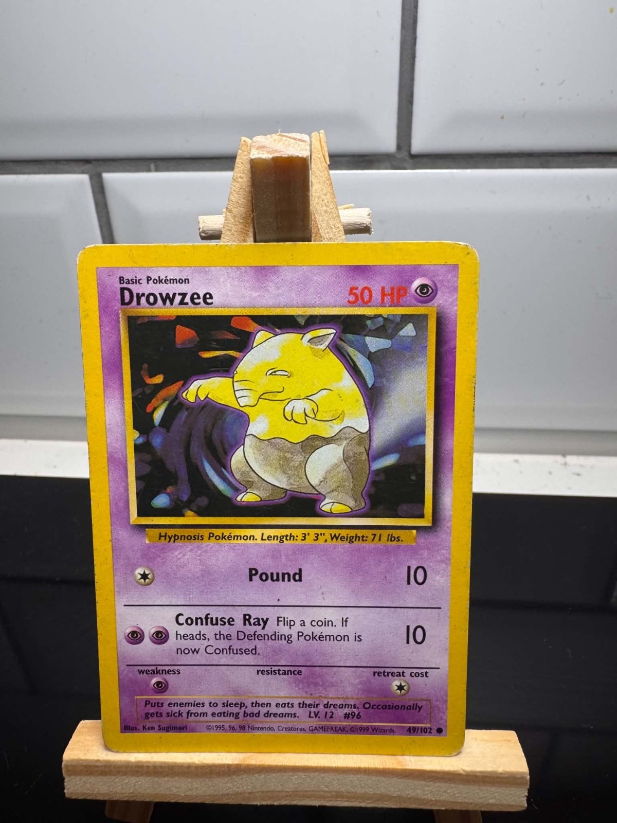 Drowzee 049/102 Base Set Regular Drowzee 049/102 Base Set Regular