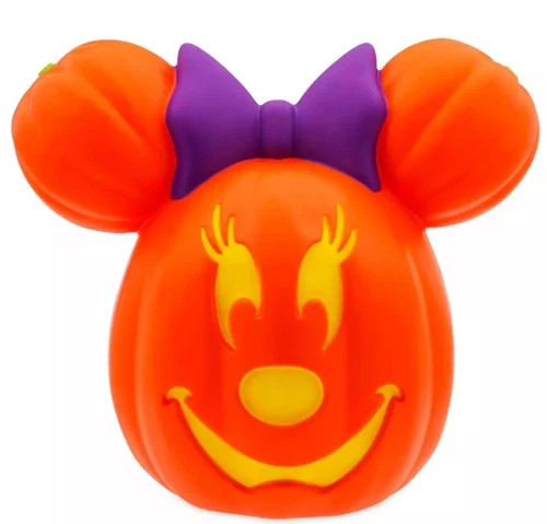 IN HAND 2024 22 Inch Minnie  Mouse Light-Up Jack-o\'-Lantern Halloween Disney