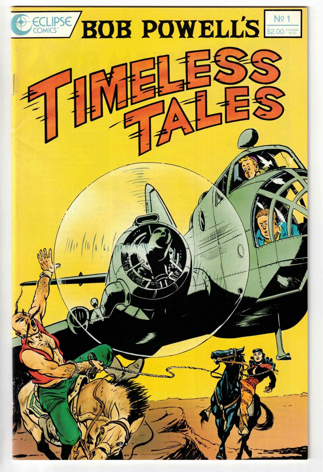 BOB POWELL'S TIMELESS TALES #1 1989 COPPER AGE FIRST ISSUE NICE