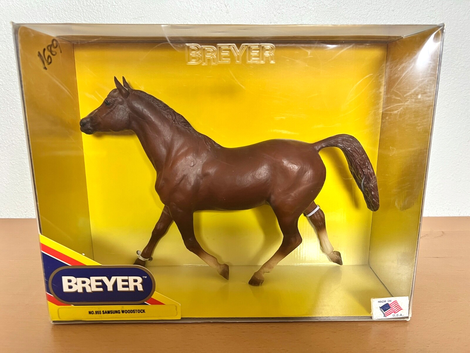Vintage Breyer Traditional Model Horse Samsung Woodstock Morganglanz No. 955