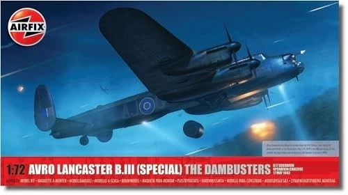 Airfix 1/72 Royal Air Force Avro Lancaster B.3 Dambuster Bomber KIT #9007~NEW Airfix 1/72 Royal Air Force Avro Lancaster B.3 Dambuster Bomber KIT #9007~NEW