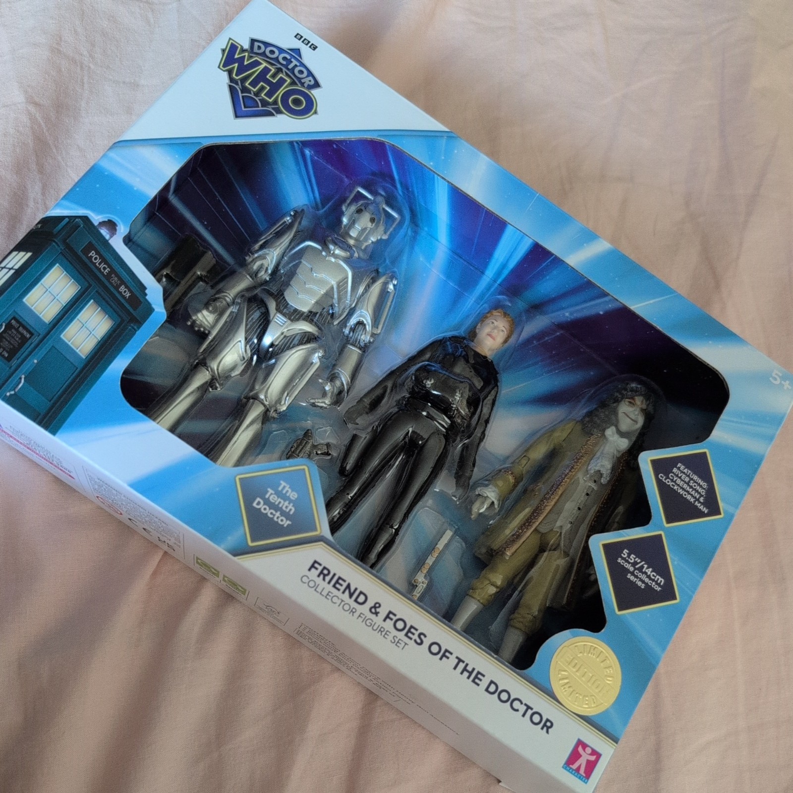 Doctor Who Friends and Foes Of The 10th  Doctor Collector Figure Set New Sealed