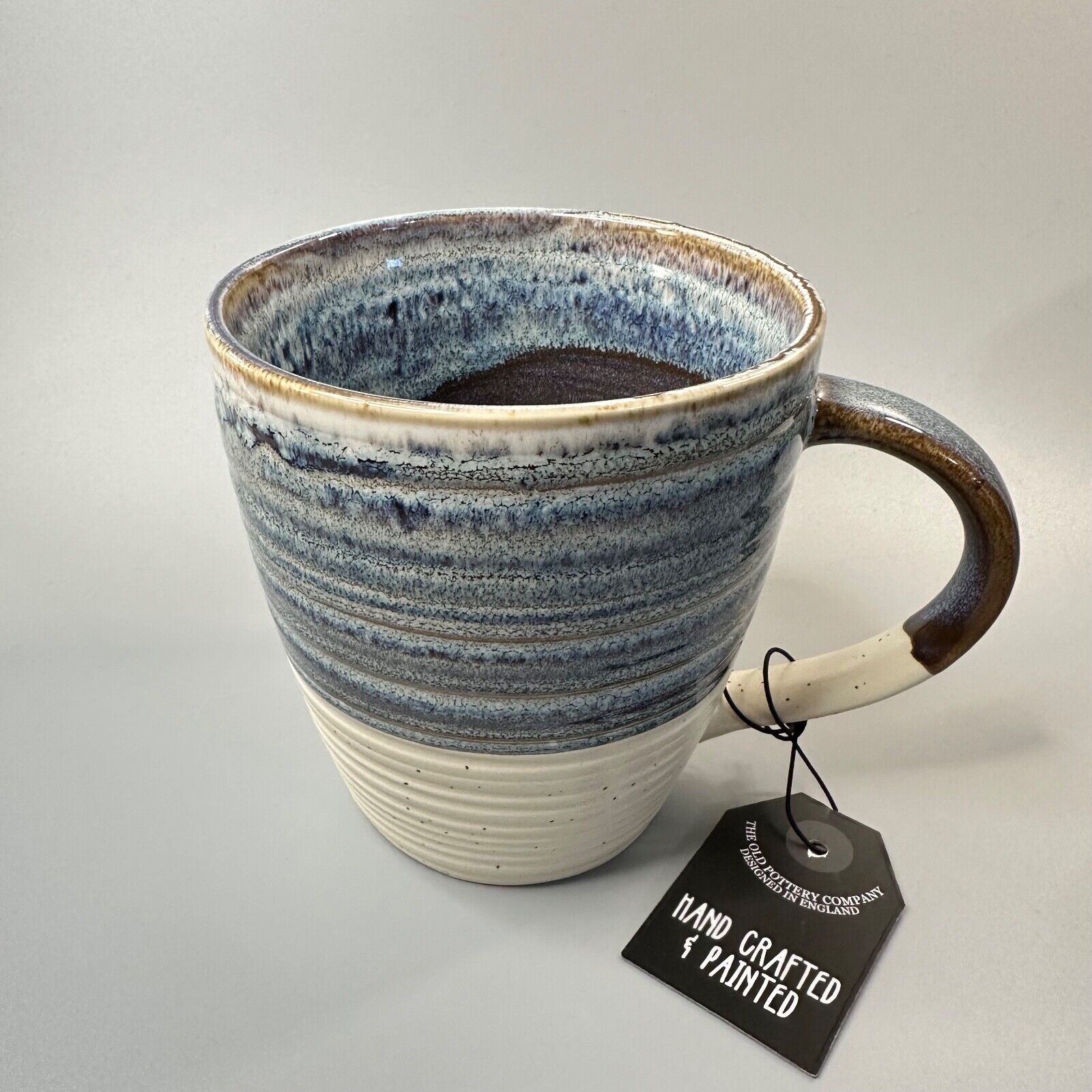 The Old Pottery Company Glazed Clay Oversized Coffee Mug 20 Oz Choose Your New