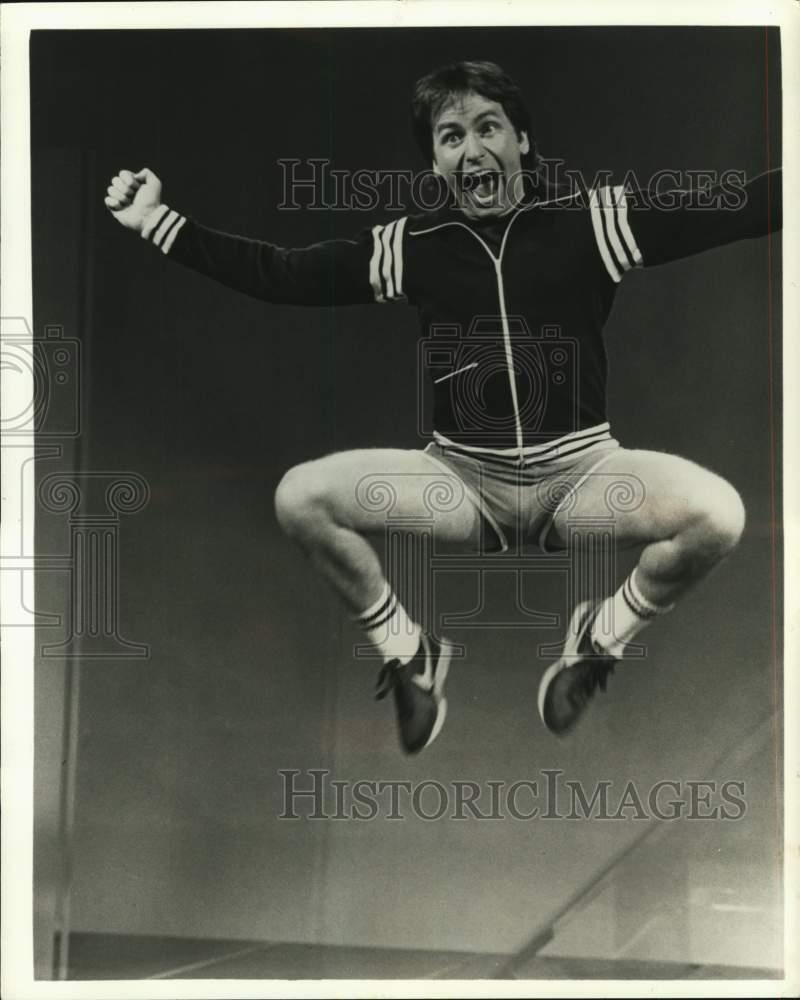 1981 Press Photo Actor John Ritter in Freeze Frame, \