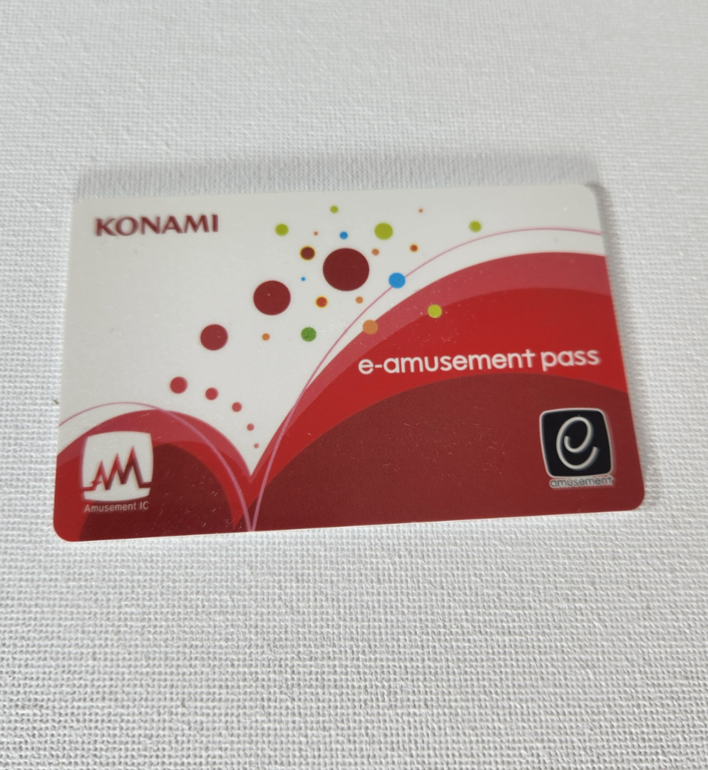 Konami e-AMUSEMENT PASS Card Amusement IC e-Amuse DDR IIDX SDVX - US SHIP