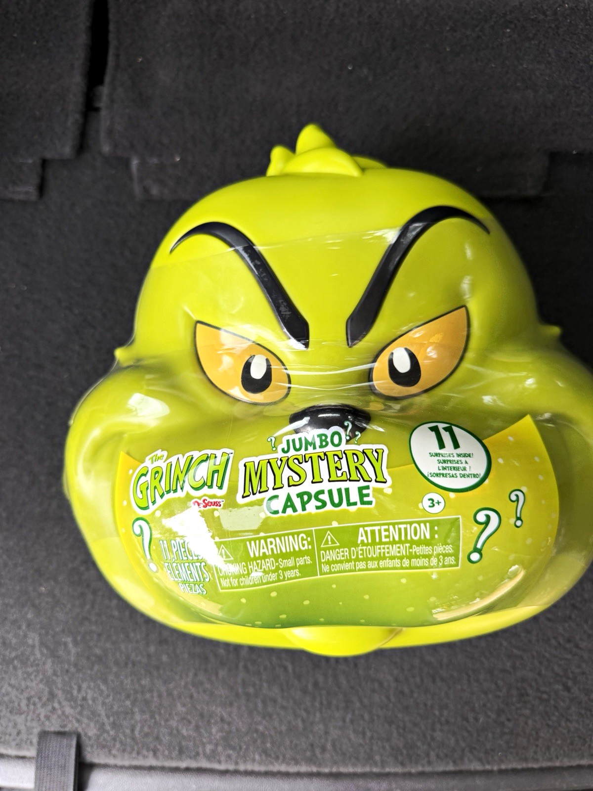 Just Play The Grinch Jumbo Mystery Capsule Blind Pack, 11 Surprises, 3+ Unopened
