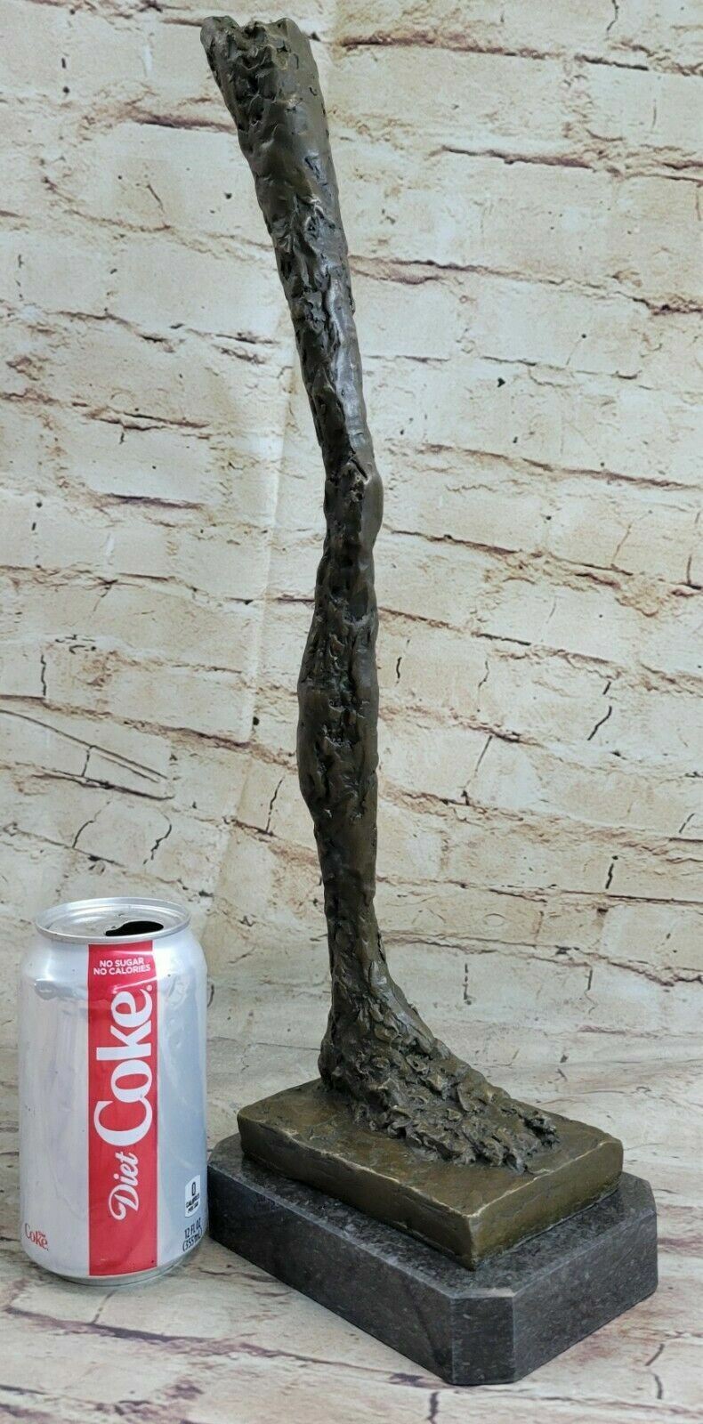 Handcrafted by Lost Wax Method Large Foot by Gia Dali Hot Cast Bronze Sculpture