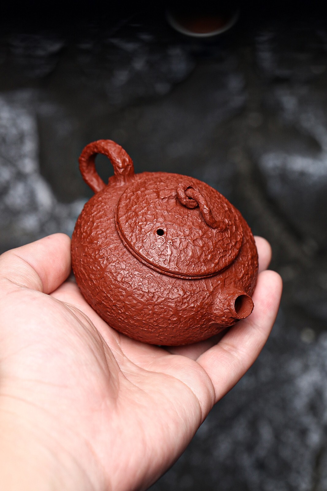 120cc chinese Yixing Handmade Zisha Teapot DaHongPao Clay XiaoChou Hu Tea Pot