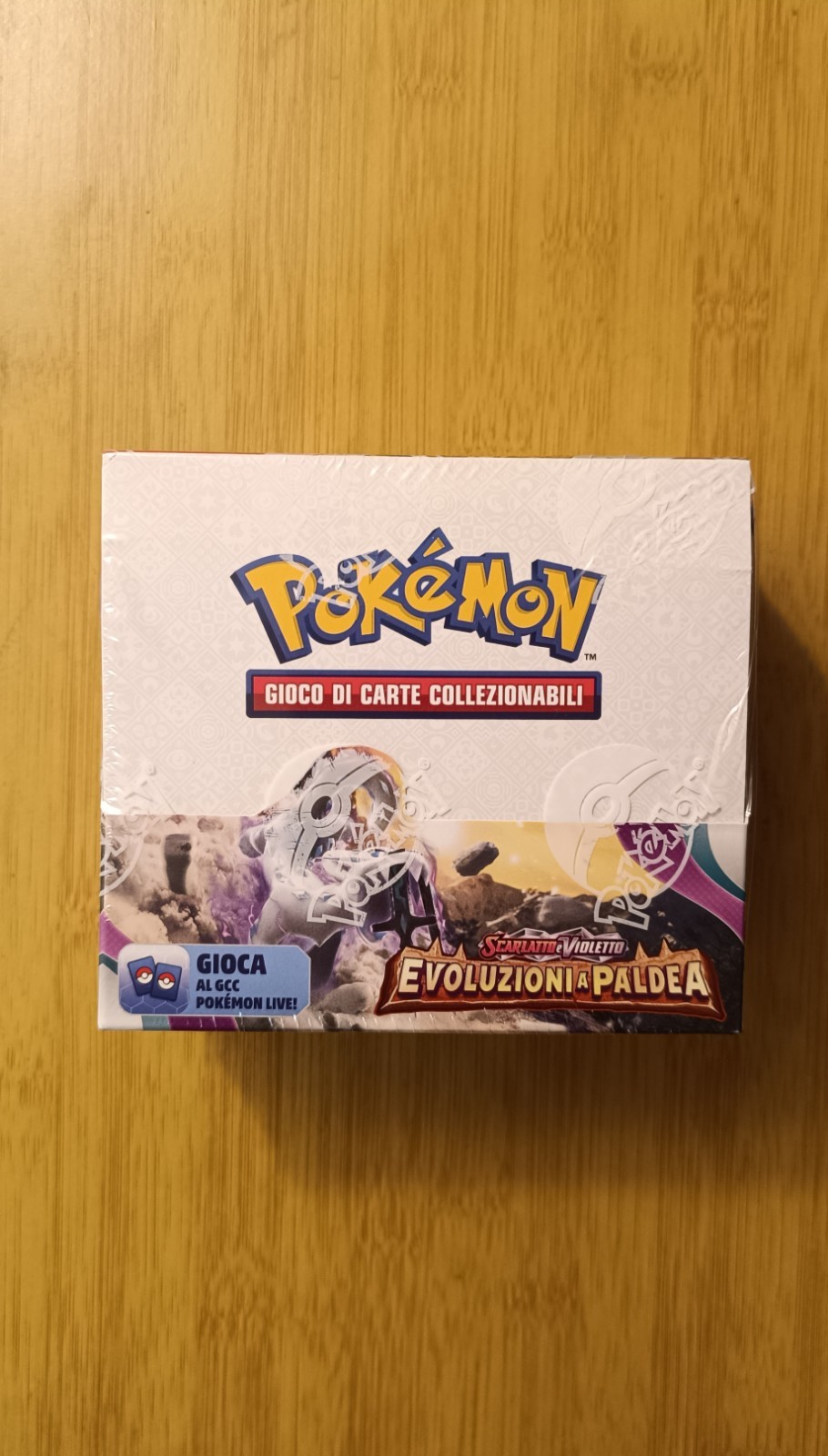 Pokemon TCG Scarlet and Violet Paldea Evolutions Box 36 ITALIAN Sealed