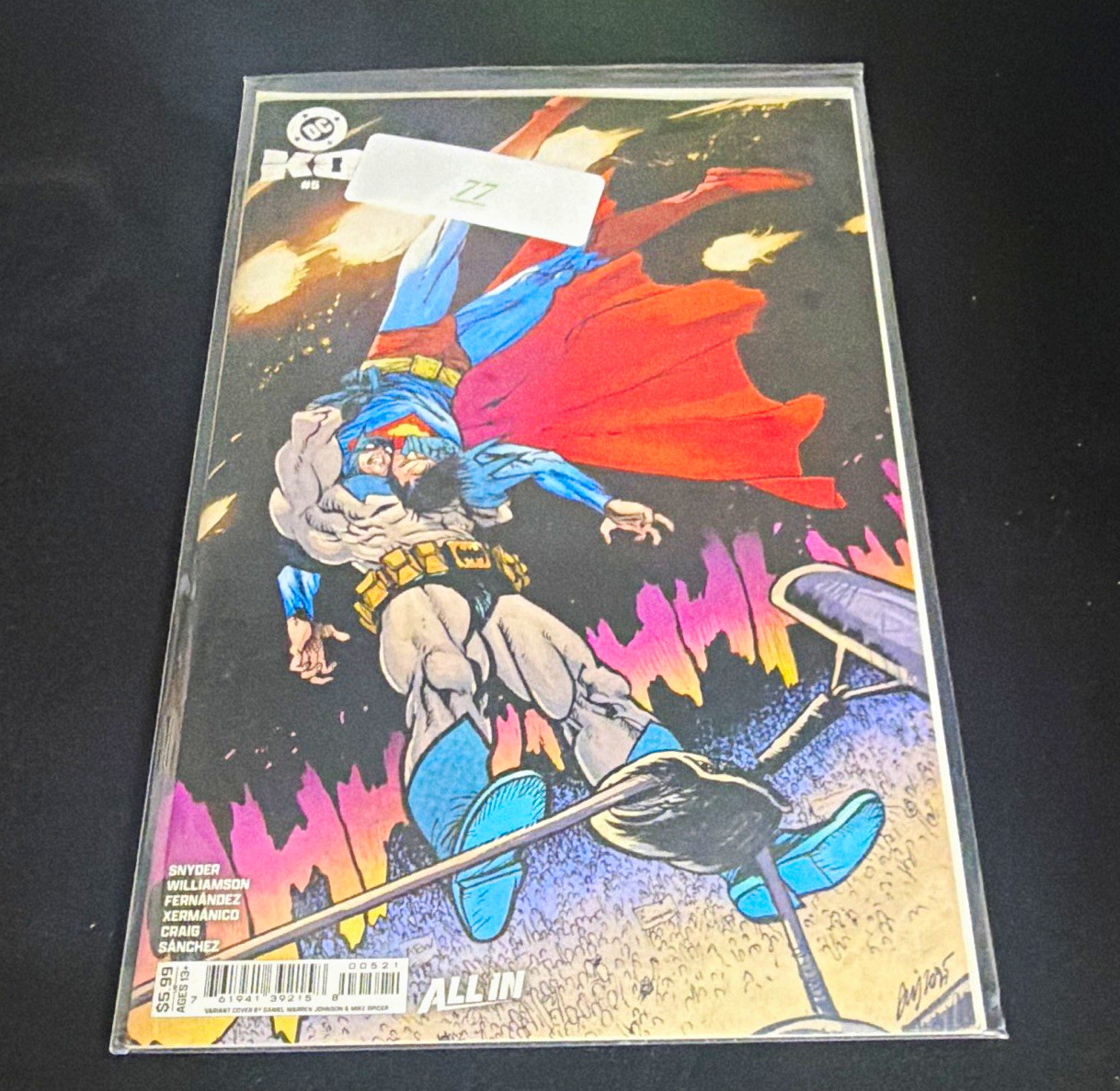 dc batman & superman comic book single issue snyder williamson fernandez
