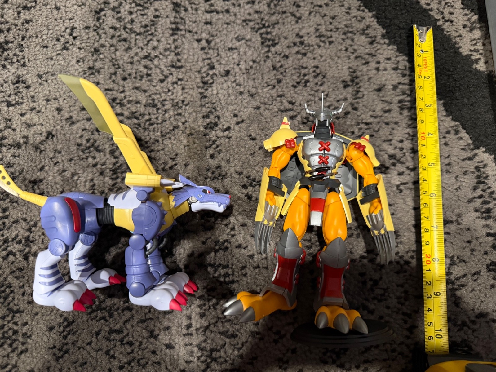 Digimon Metalgarurumon & WargreymonBandai Figure Rise Standard Plastic Model Kit
