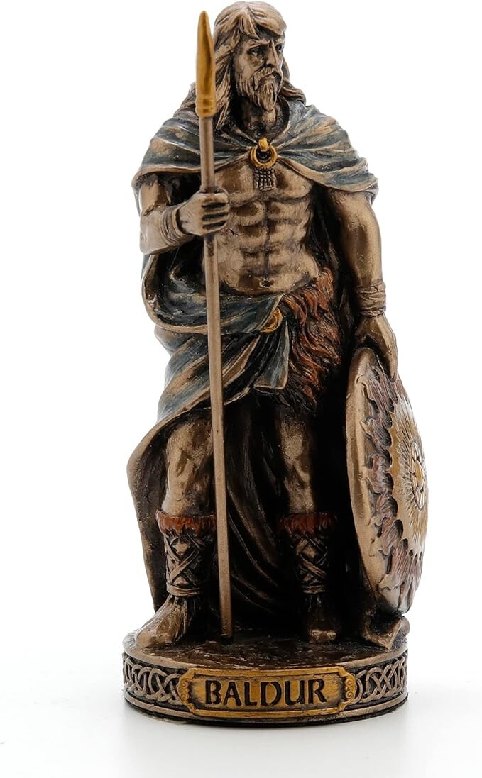Baldur Painted Polystone Miniature Figurine Home Decorative Collectible
