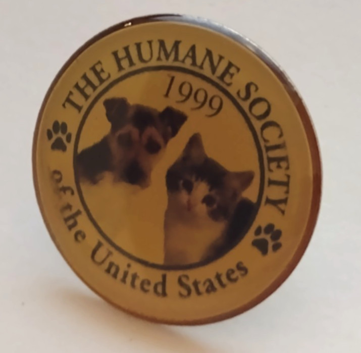 The Humane Society of the United States 1999 Lapel Pin