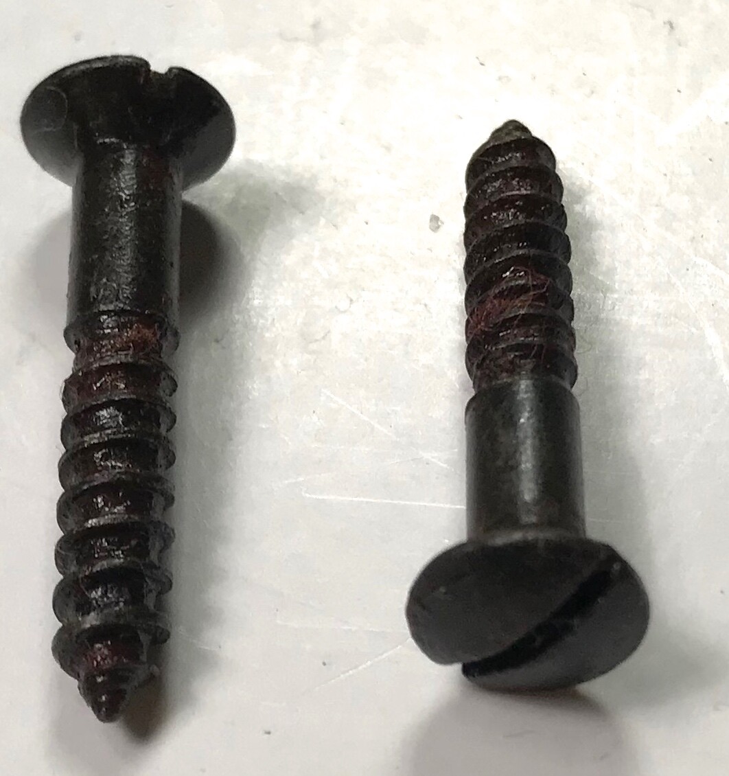 G43 G41 K41 K43 RILE BUTT PLATE SCREWS GERMAN WWII -PAIR