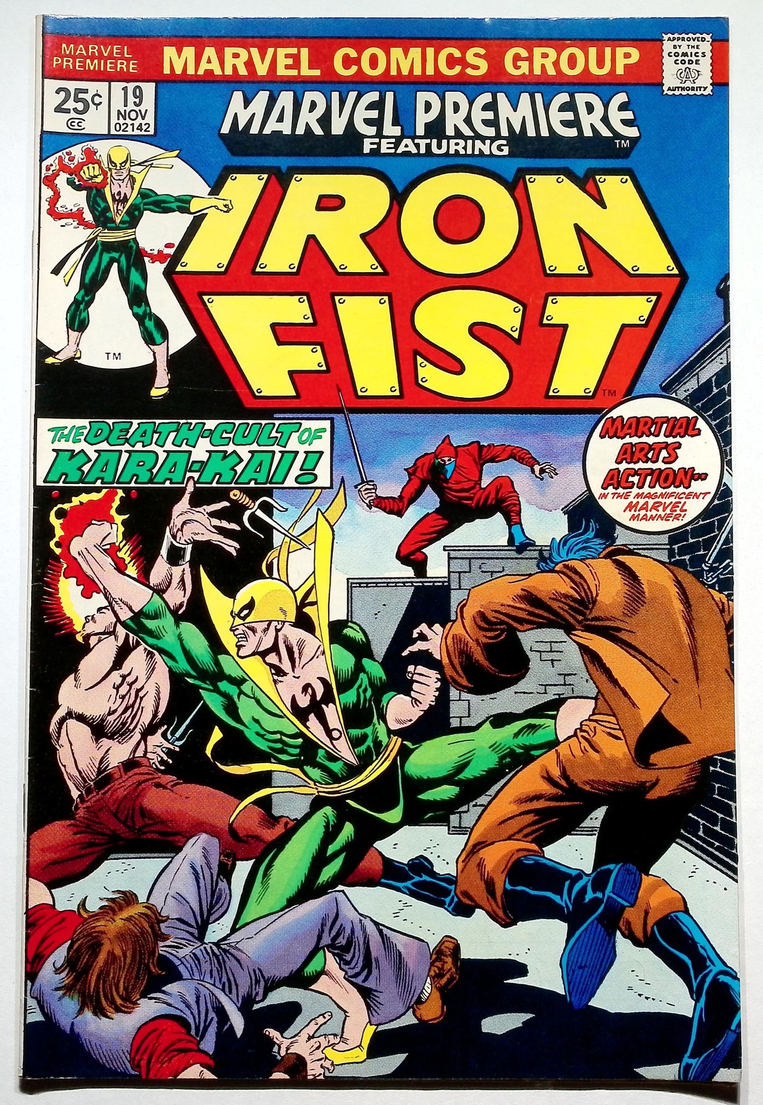 Marvel Premiere #19 1974 1st App Colleen Wing Marvel Bronze HIGH GRADE
