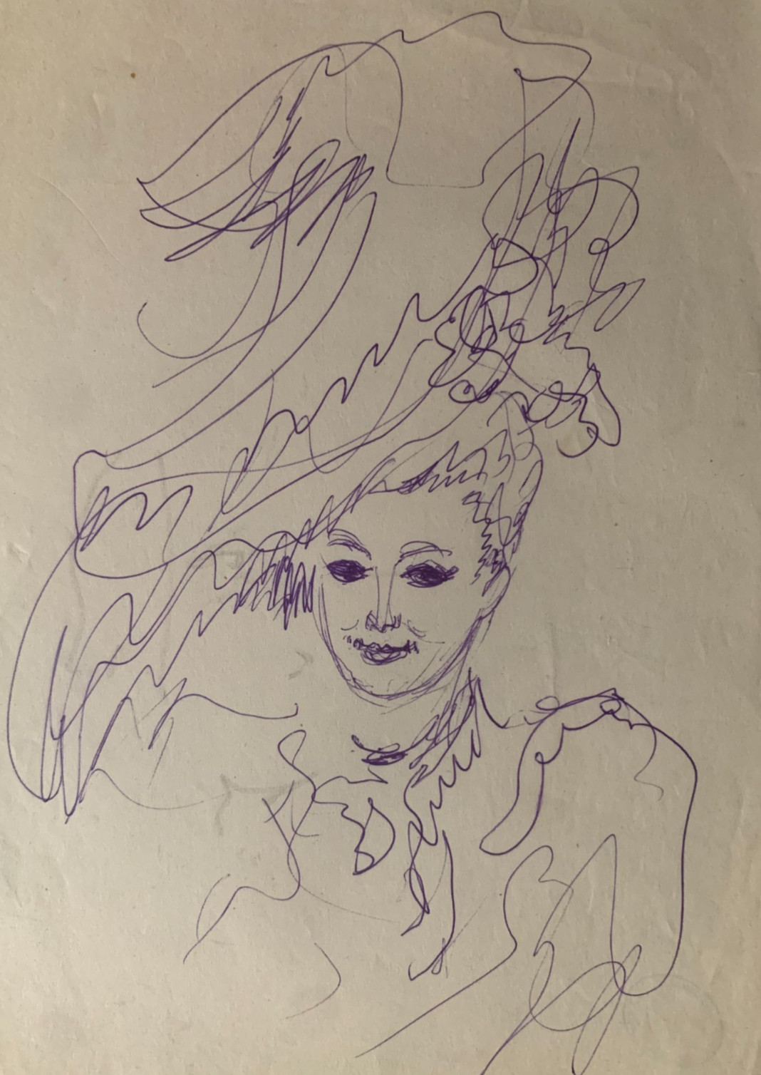 CHARLES KIFFER (1902-1992) COMEDIENNE THEATRE DES CHAMPS-ELYSEES 1950 (158)