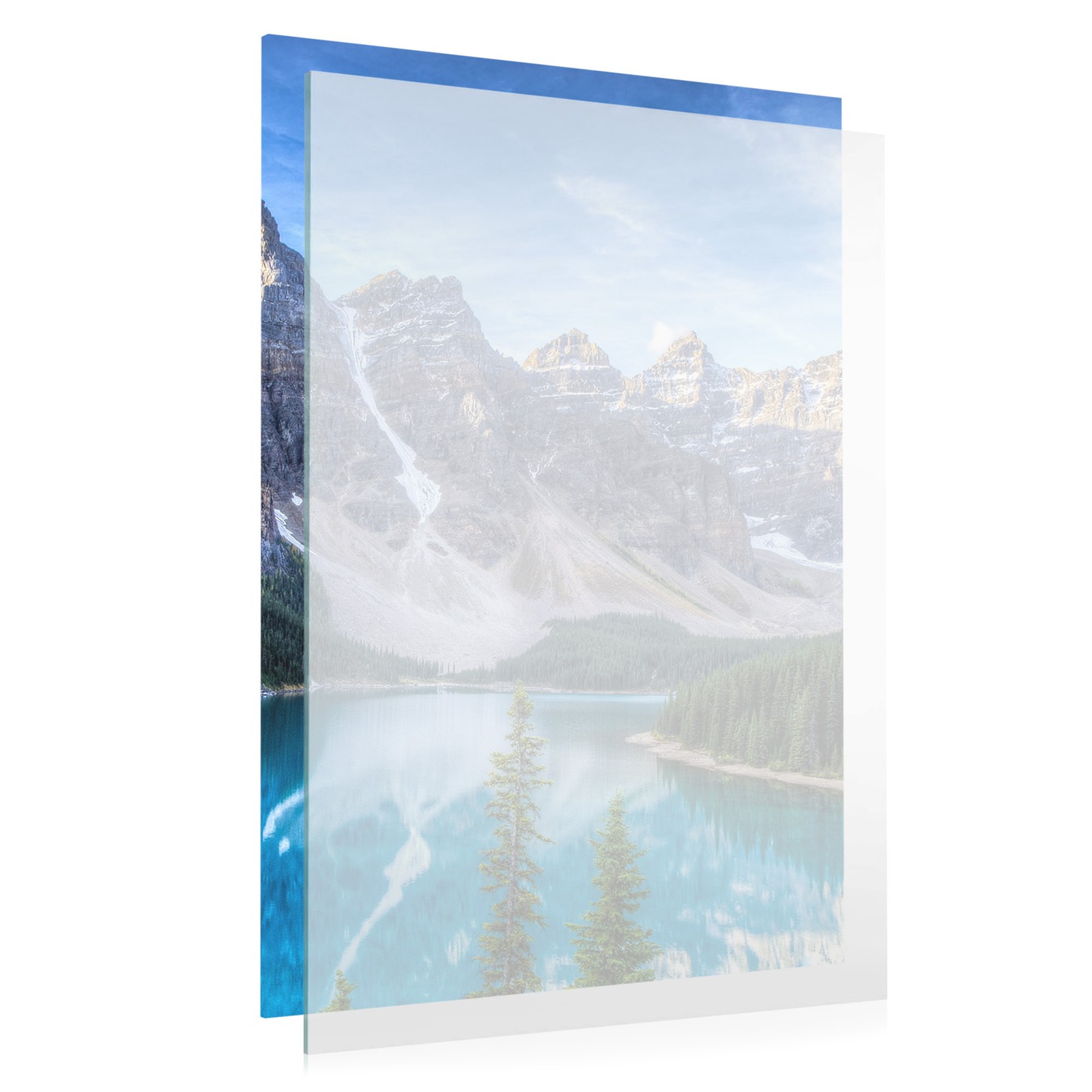 10 Sheets Of Non-Glare UV-Resistant Frame-Grade Acrylic Replacement for 18x24