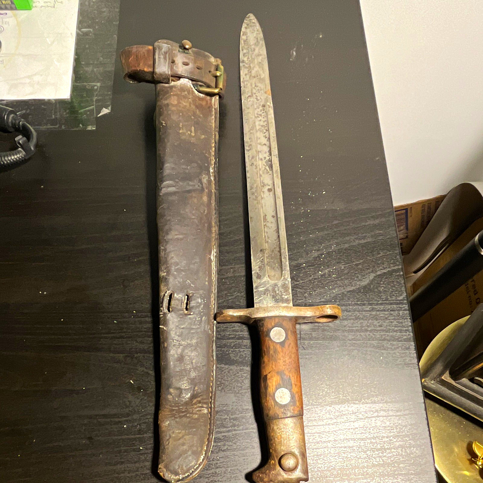 Antique US M1892 Krag Jorgensen Military Surplus Accessory Stamped 1899⁠