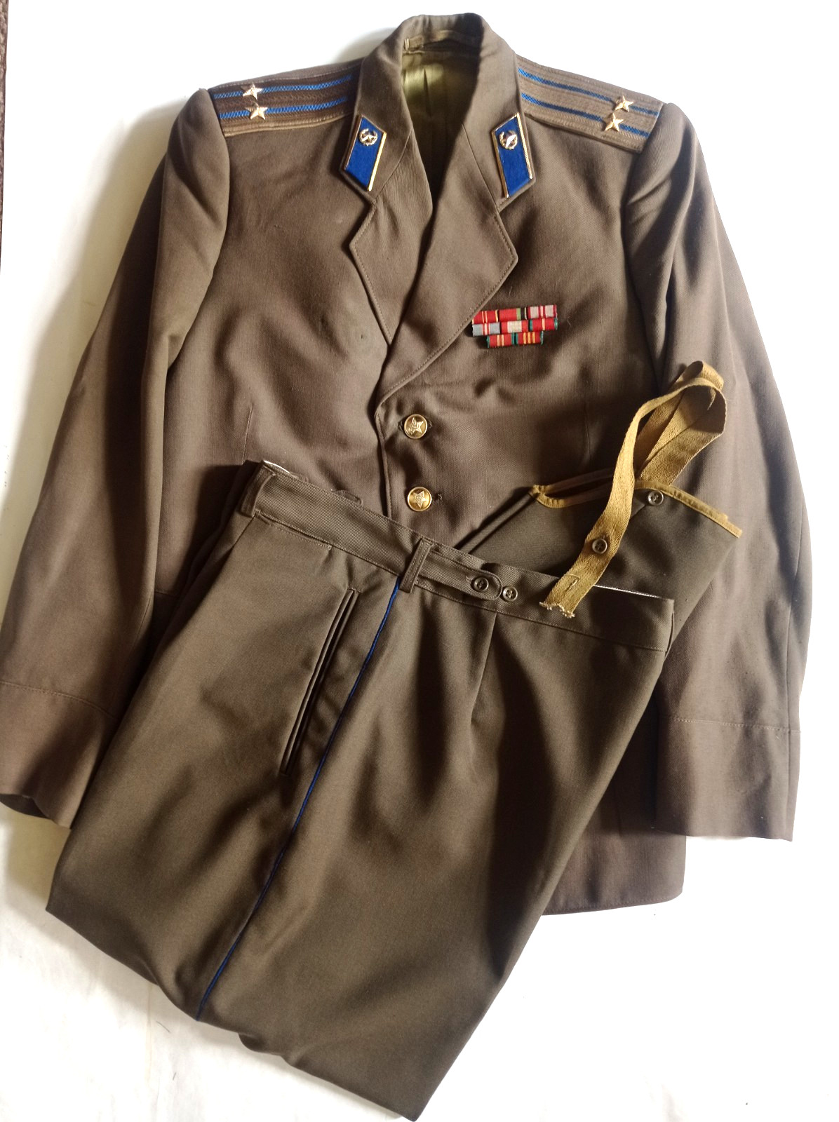 Authentic Soviet KGB lieutenant  colonel Uniform Set