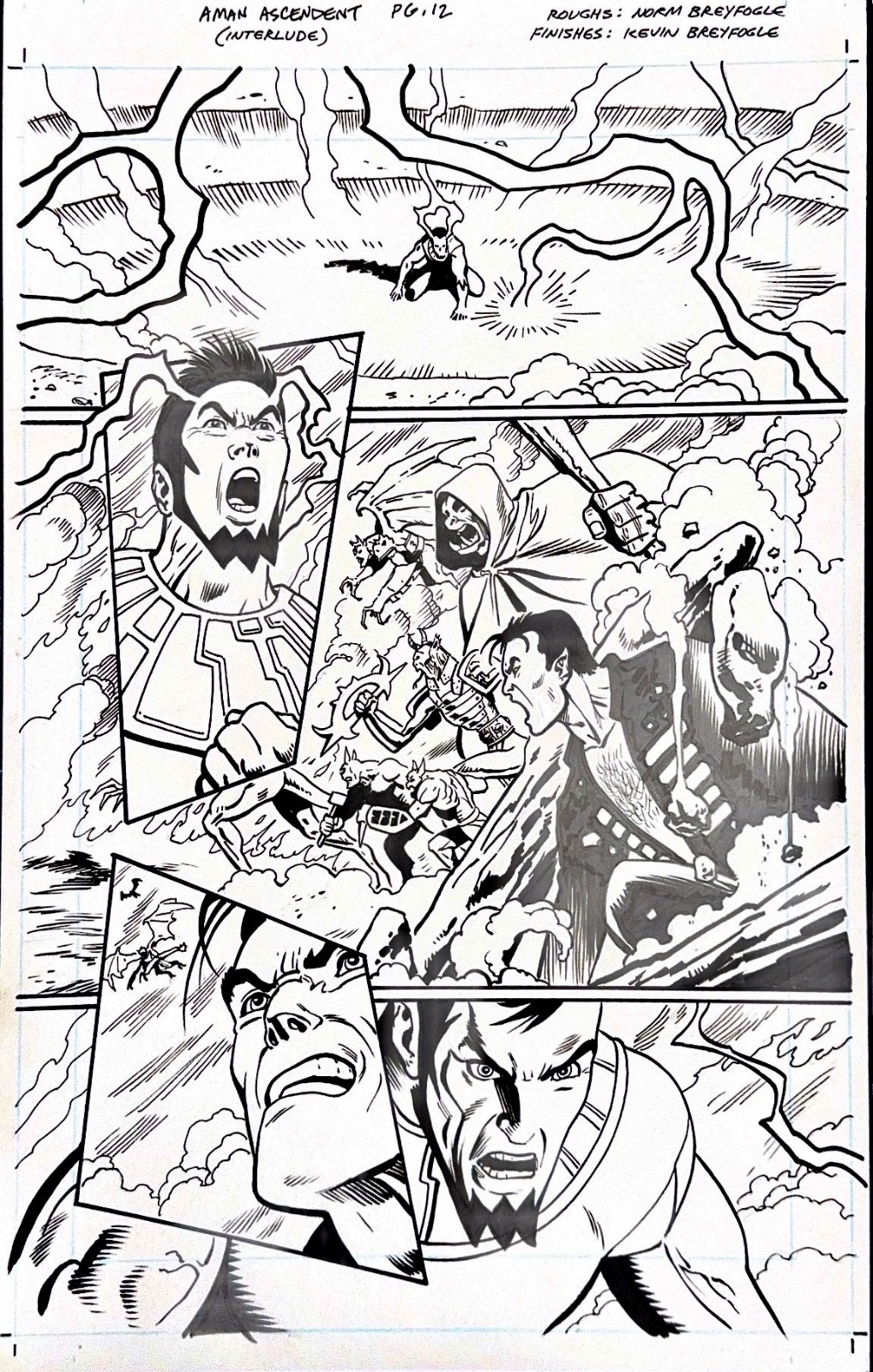 Original : Danger\'s Dozen Interlude Page # 12. Artist: Norm and Kevin Breyfogle