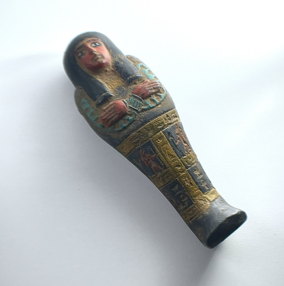 Rare UNIQUE Statue Ancient Egyptian Sculpture Handmade - 3.7 Inch