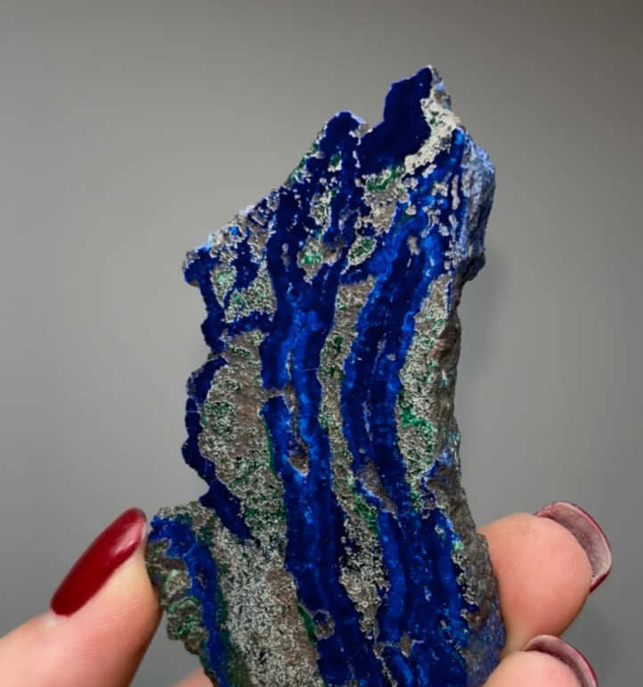 Amazing Rich Blue Azurite – Siberia, Russia Amazing Rich Blue Azurite – Siberia, Russia