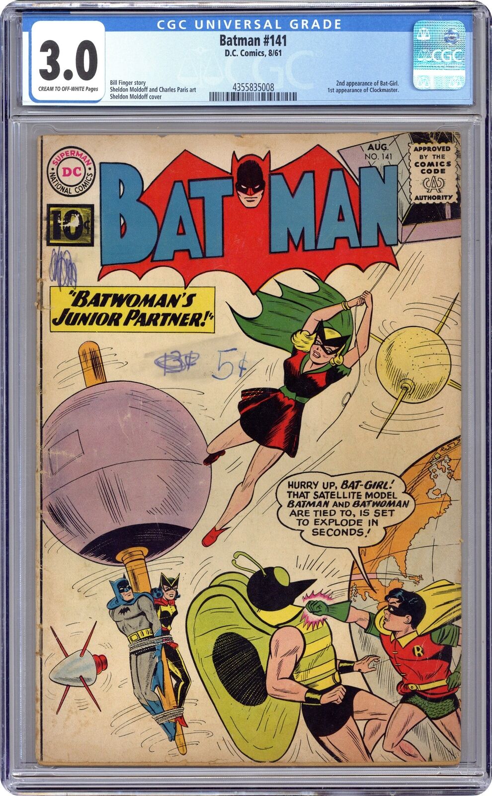 Batman #141 CGC 3.0 1961 4355835008