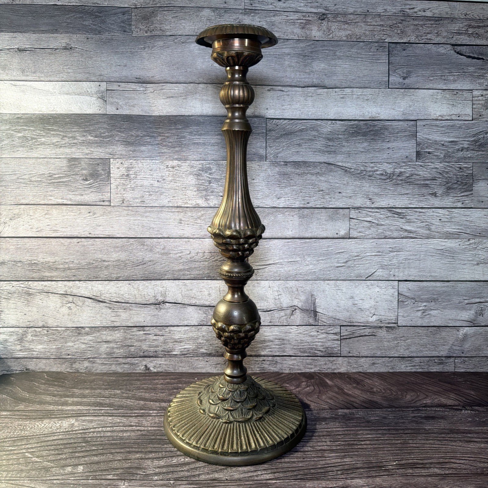 Vintage Century Brass Candlestick 18\