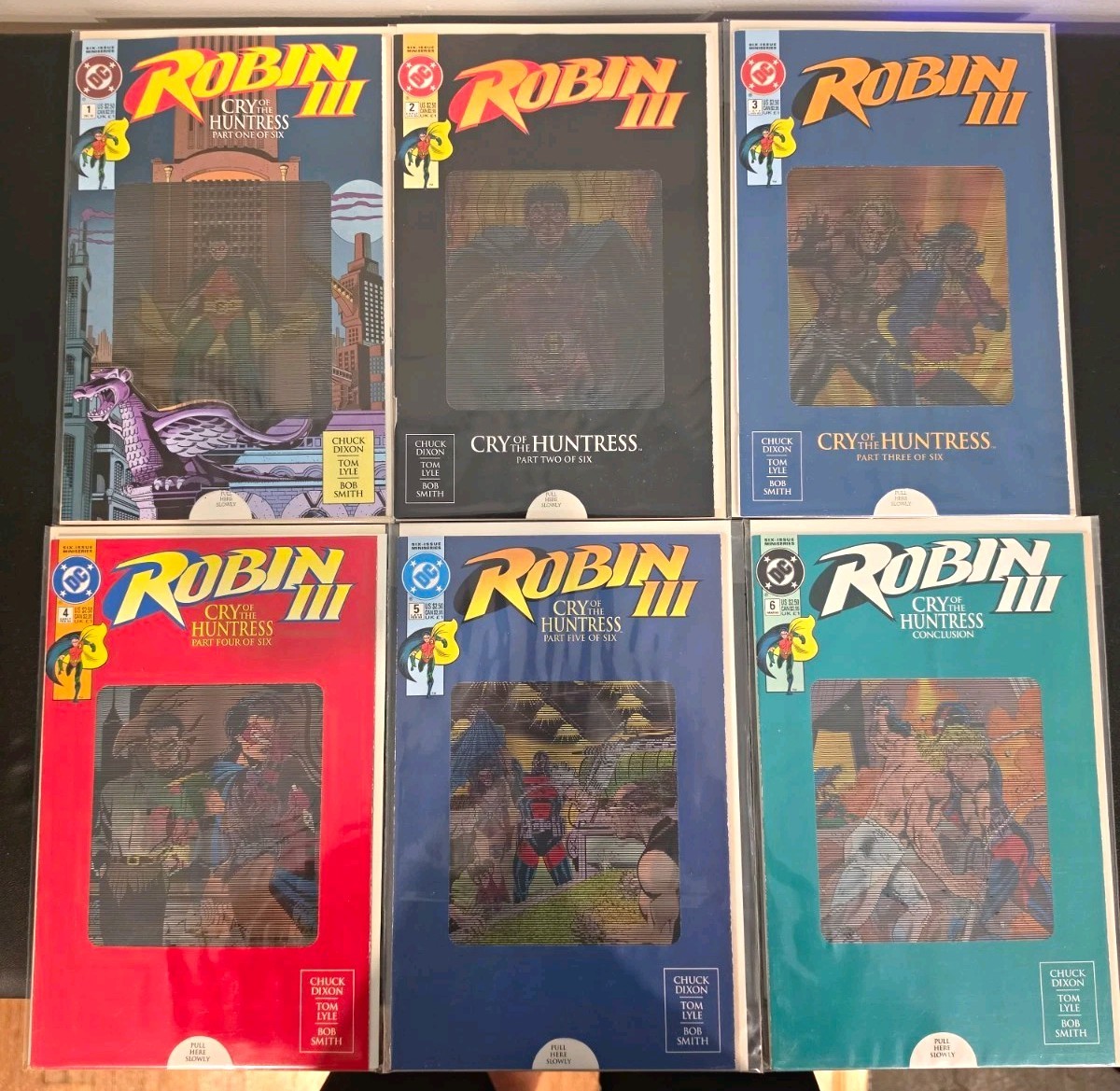 Robin III Cry of the Huntress #1-6 COMPLETE SERIES DC 1992 Tim Drake Huntress