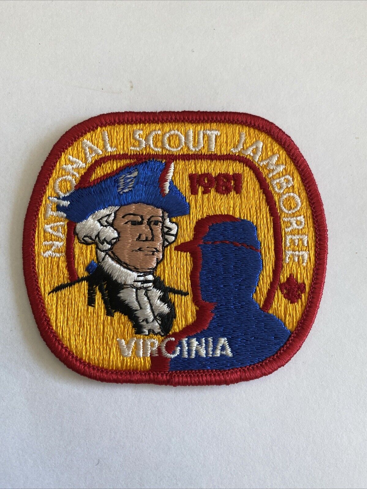 Vintage 1981 National Scout Jamboree Pocket Patch Boy Scouts of America BSA