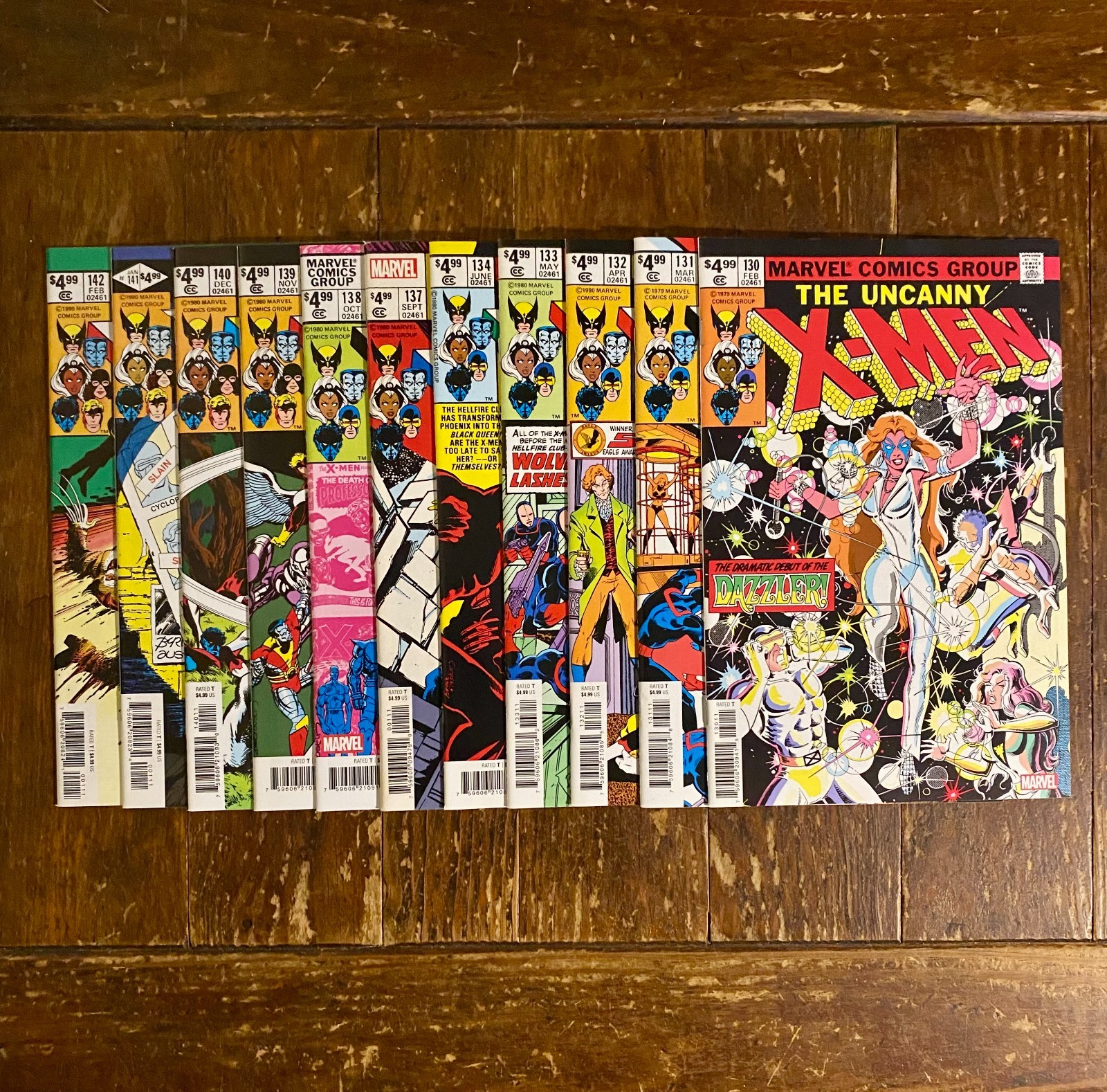 UNCANNY X-MEN #130-134 137-142 FACSIMILE | CLAREMONT/BYRNE | DARK PHOENIX SAGA
