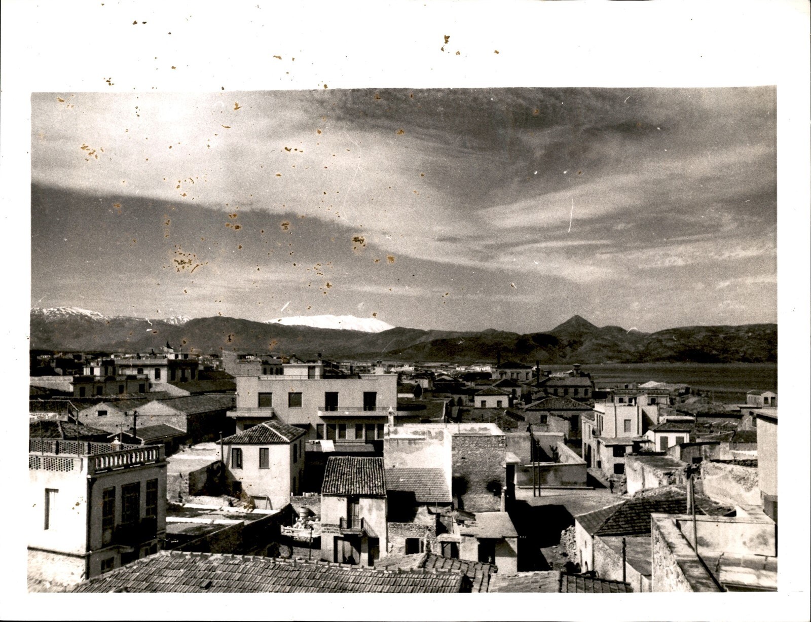 LD287 1940 Original Photo CRETE MAY BECOME NEW GIBRALTAR Mediterranean Area