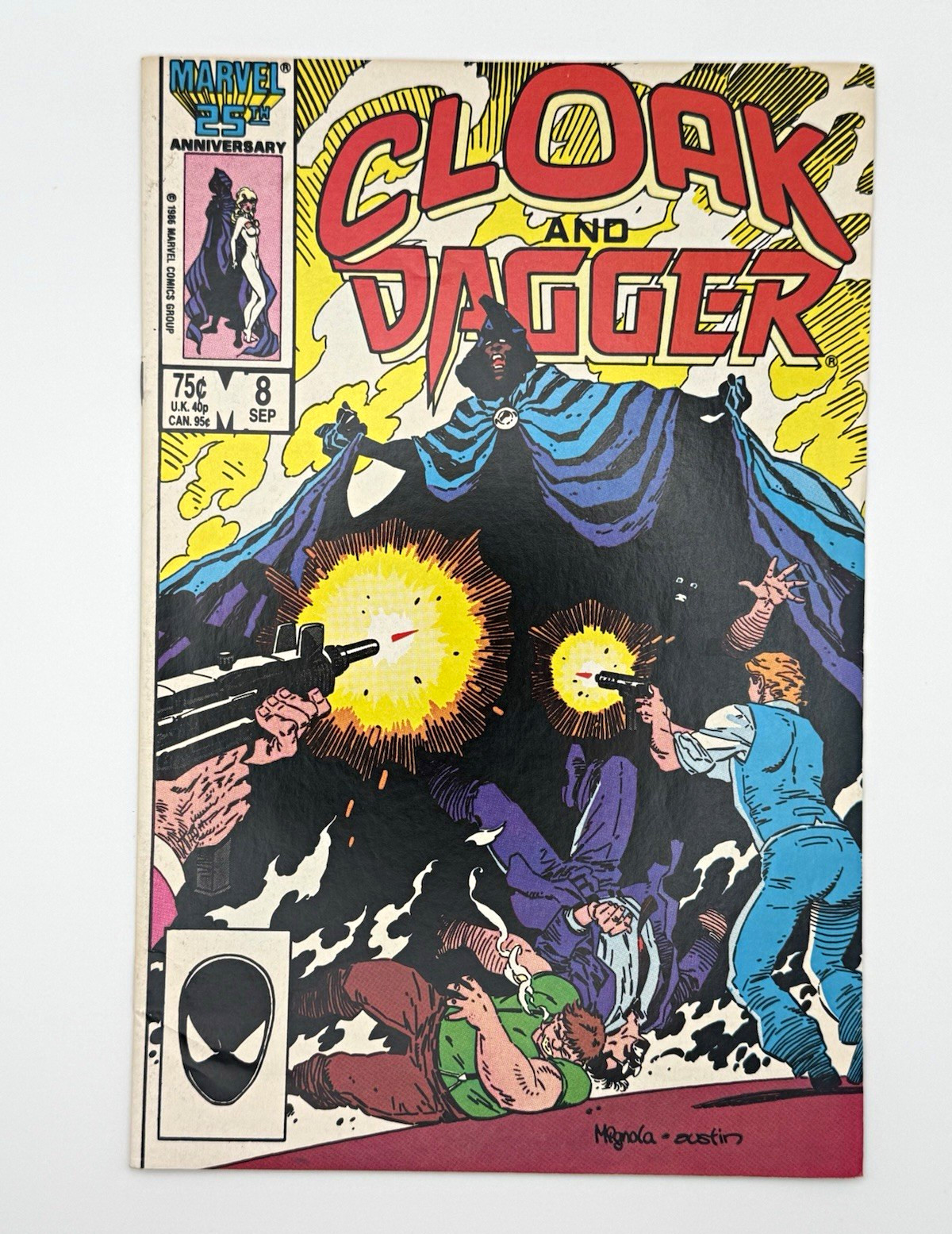 Cloak and Dagger #8 (1986) Mignola Cover
