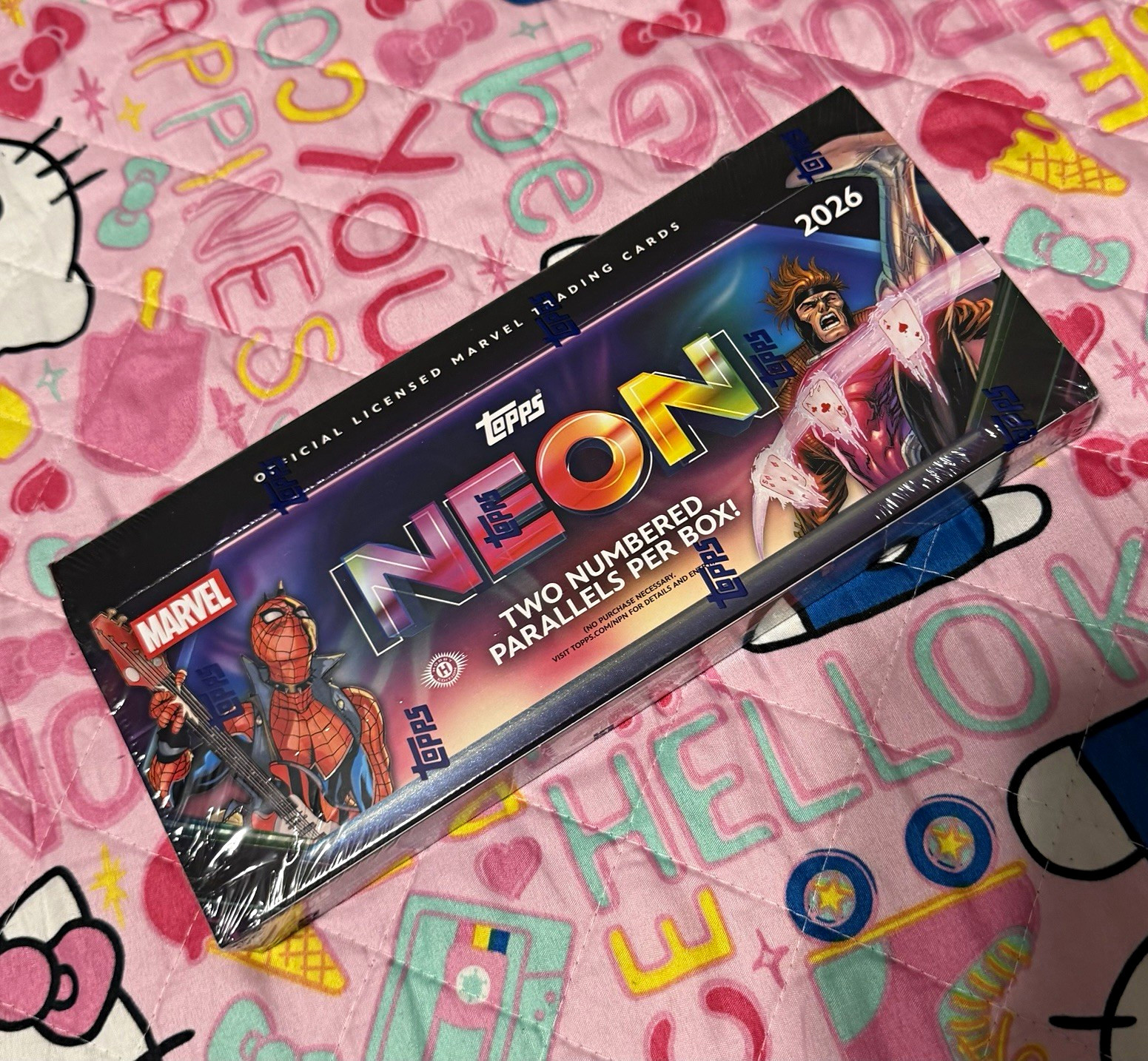Topps 2026 Topps Neon Marvel Sealed Hobby Box