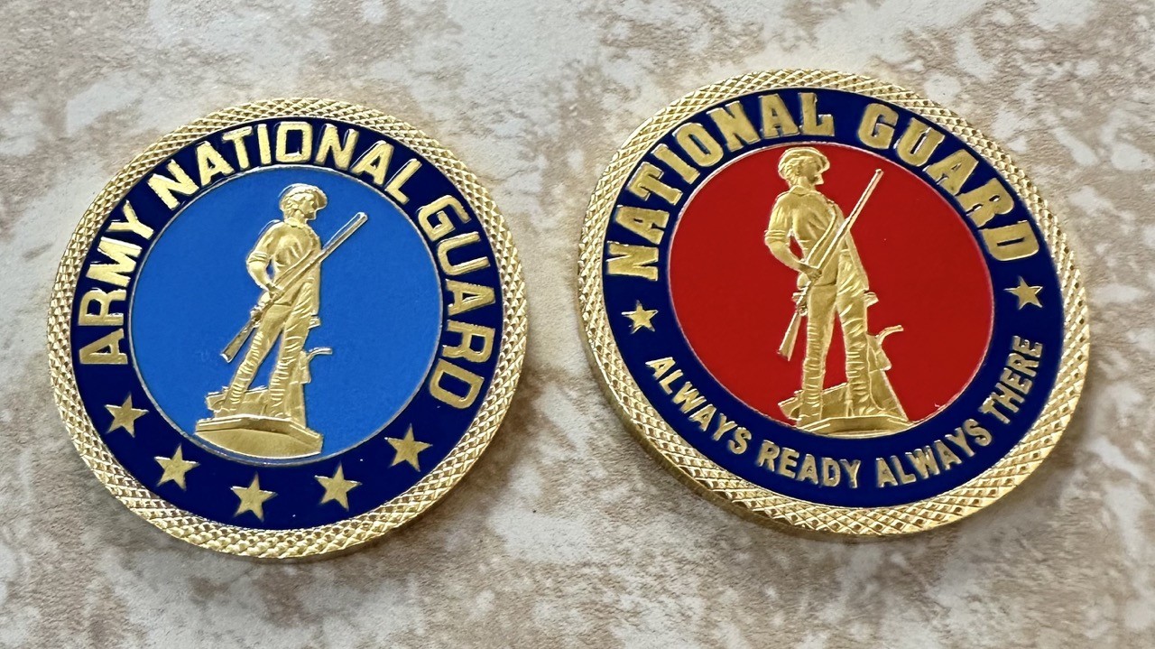 U.S. Army National Guard Challenge Coin ·IN STOCK· ·FAST SHIPPING· ·NEW·