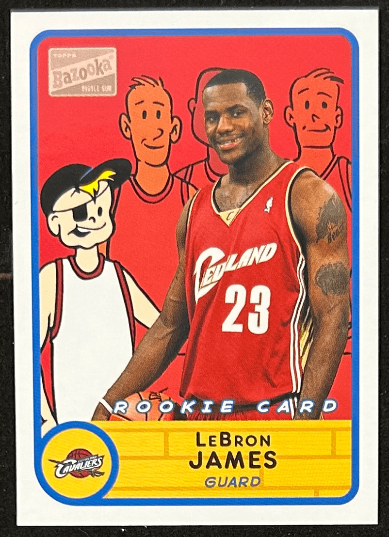 LeBron James 2003-04 Topps Bazooka Rookie - 276