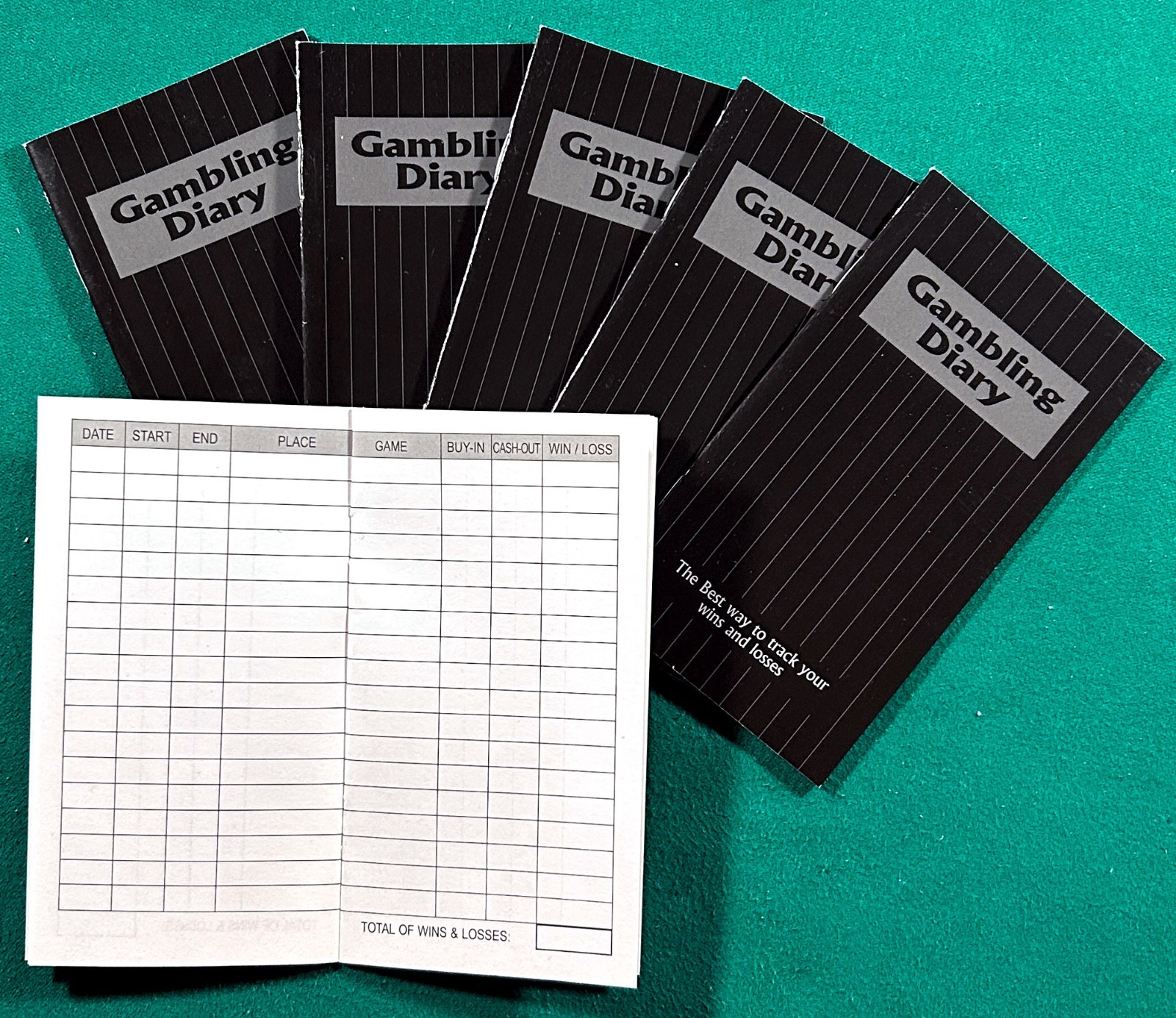 Gambling Diary 6-PK Gambling Diary 6-PK
