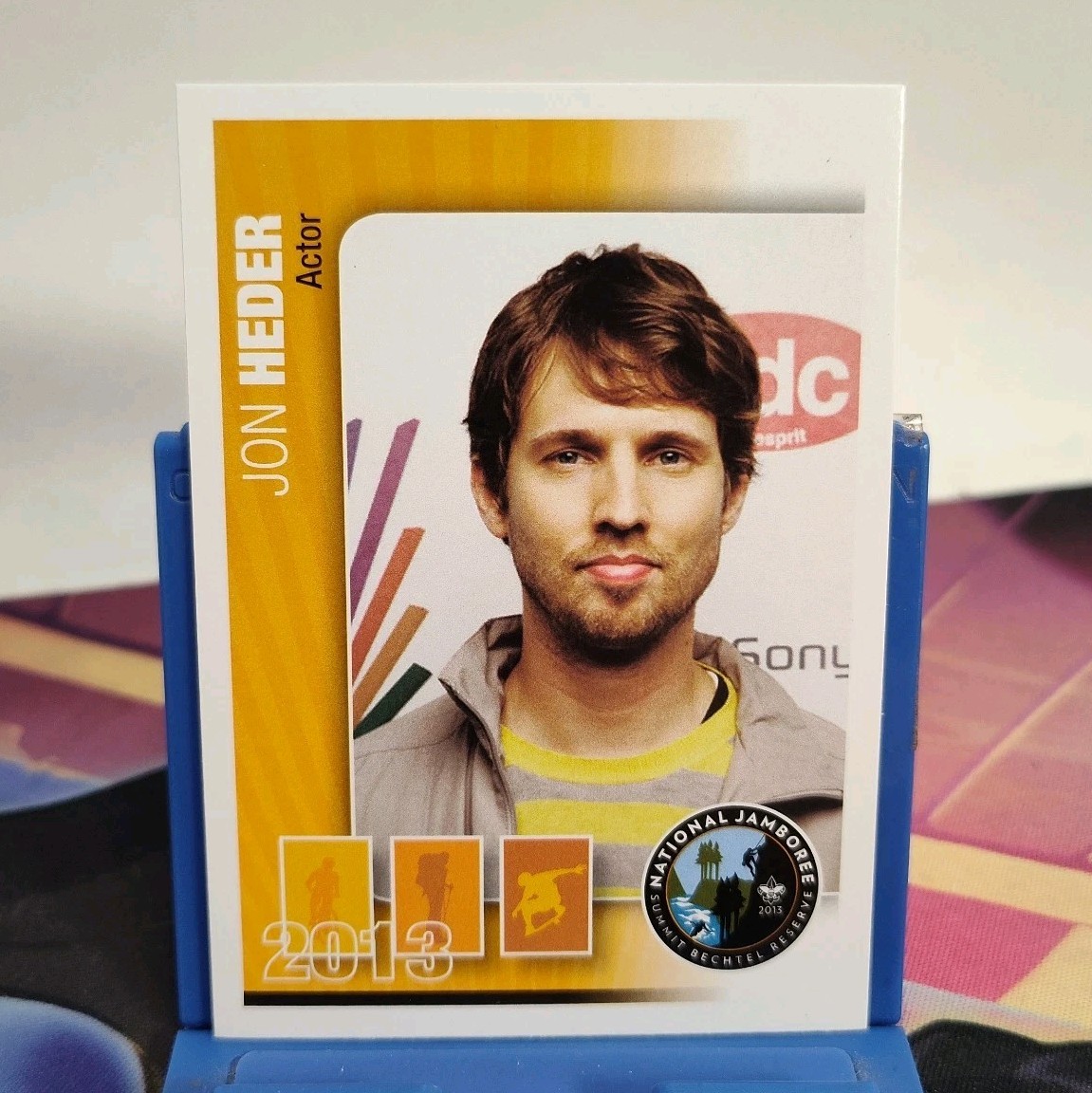 2013 Boy Scouts of America National Jamboree Jon Heder #NNO Actor 2013 Boy Scouts of America National Jamboree Jon Heder #NNO Actor