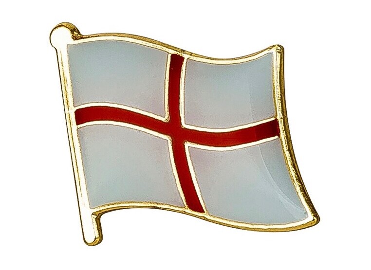 ENGLAND / ST GEORGE  Flag Lapel Pin Badge FREE UK POSTAGE